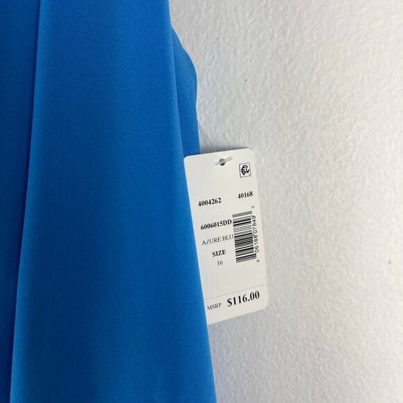 Magicsuit AZURE Blue Sophie Underwire Halter Top Tie Tankini Top Plus Size US 16 - Picture 12 of 12